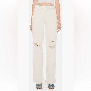 Mother Cream Denim Jeans